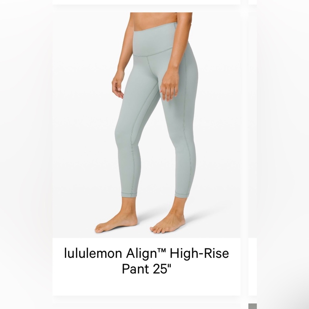 Lululemonm Align High Rise Leggings 25”